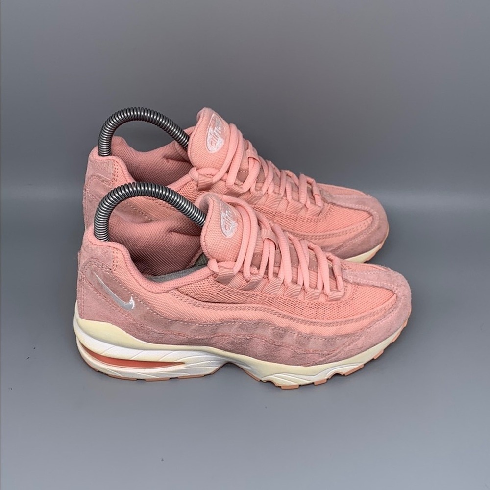 Nike Air Max 95 Coral Stardust Running Shoes Men's Sz 4.5Y / Women's Sz 6